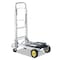 Safco HideAway Convertible Truck, 400 lb Capacity, 15.5 x 43 x 36, Aluminum 4050 - alternate 2